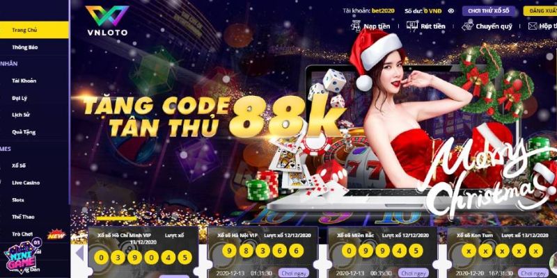 Vnloto tặng code miễn phí cho tân thủ